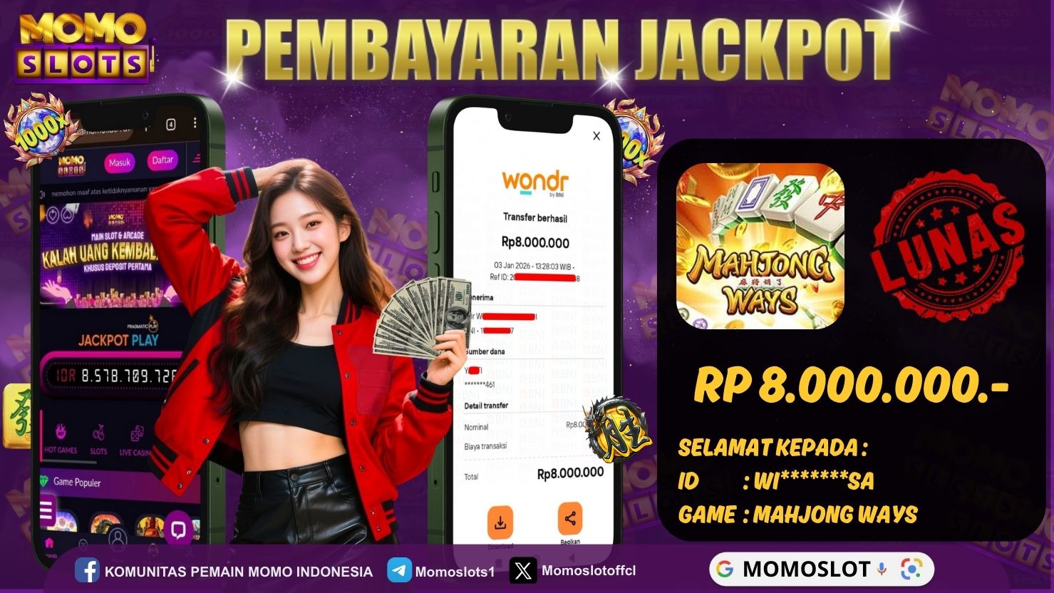 MOMOSLOTS JACKPOT SLOT MAHJONG WAYS